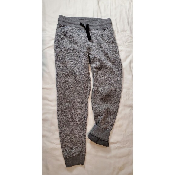Boys Heathered Gray Joggers, Size small (8) - 0080 - Picture 3 of 5